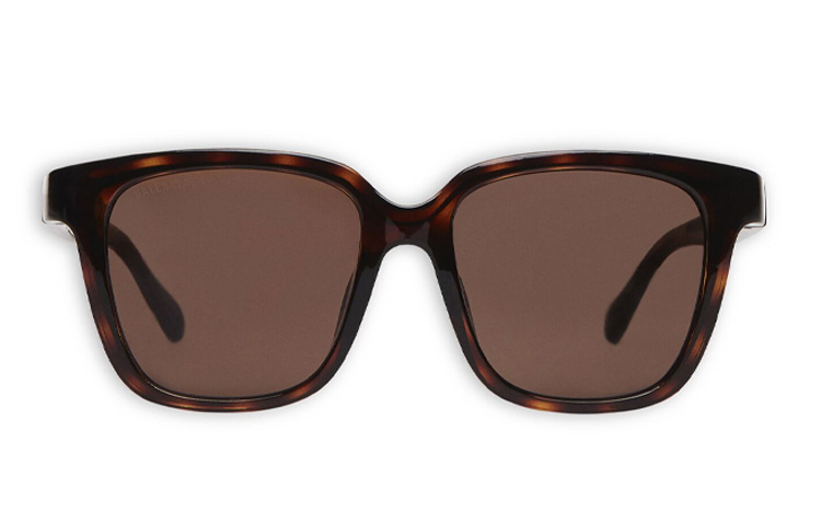 

Balenciaga Солнцезащитные очки унисекс тёмный черепаховый окрас, Dark Tortoiseshell