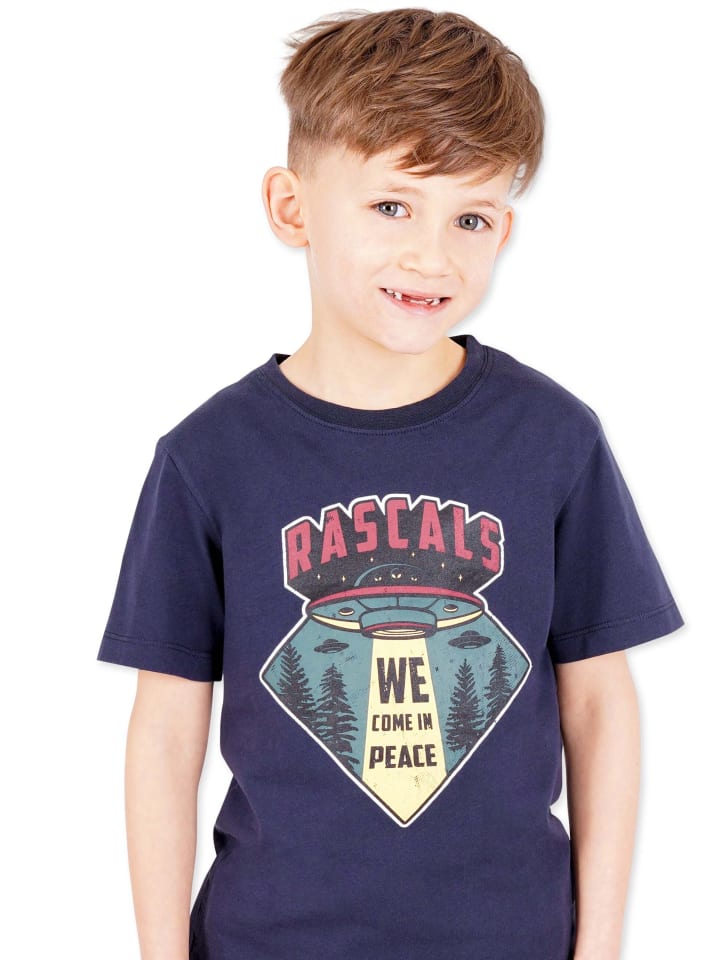 Футболка Band of Rascals T-Shirts We Come, цвет Peaceblau — фото 2