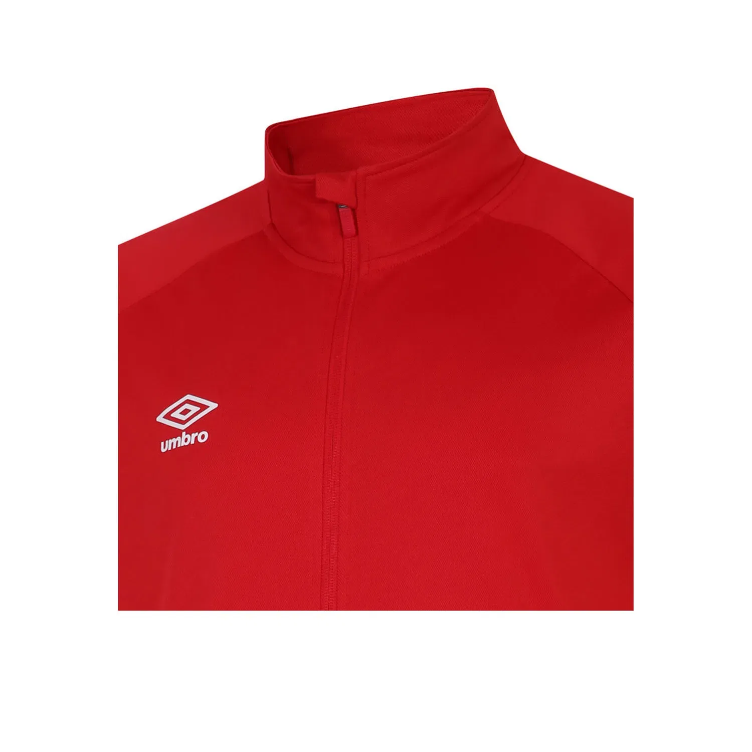 Трек-куртка Umbro Total Training Knitted, темно-красный — фото 3