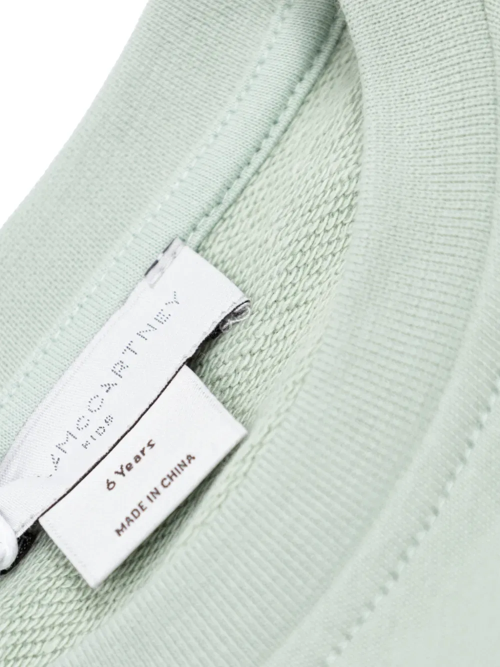 Толстовка с цветочным рисунком Stella Mccartney Kids, зеленый — фото 3