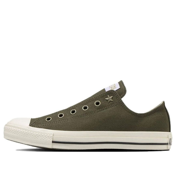 

Кроссовки all star ag slip ox 'olive green white' Converse, зеленый