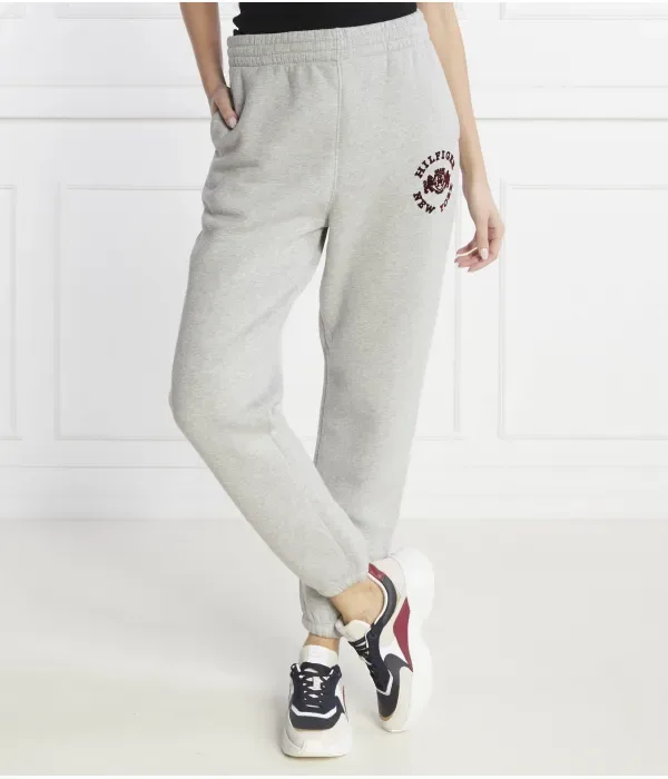Спортивные штаны VARSITY FLOCK relaxed fit Tommy Hilfiger, серый — фото 3