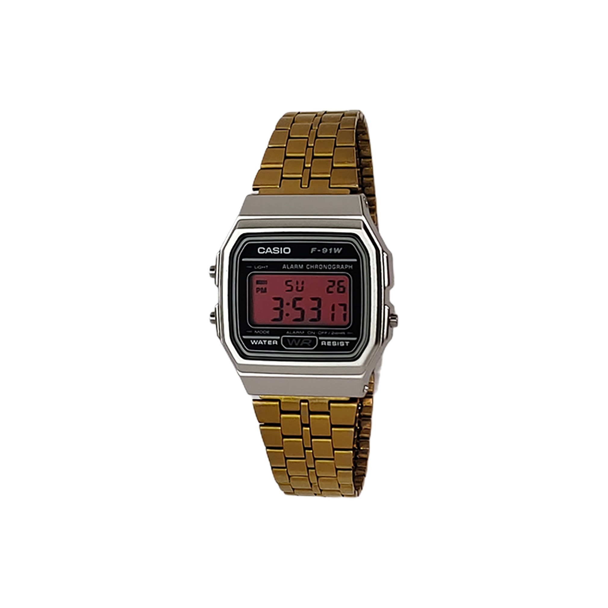 

CASIO Часы Retrofit Series Quartz Movement Stainless Steel Strap Watch Men's Watch Black Dial
