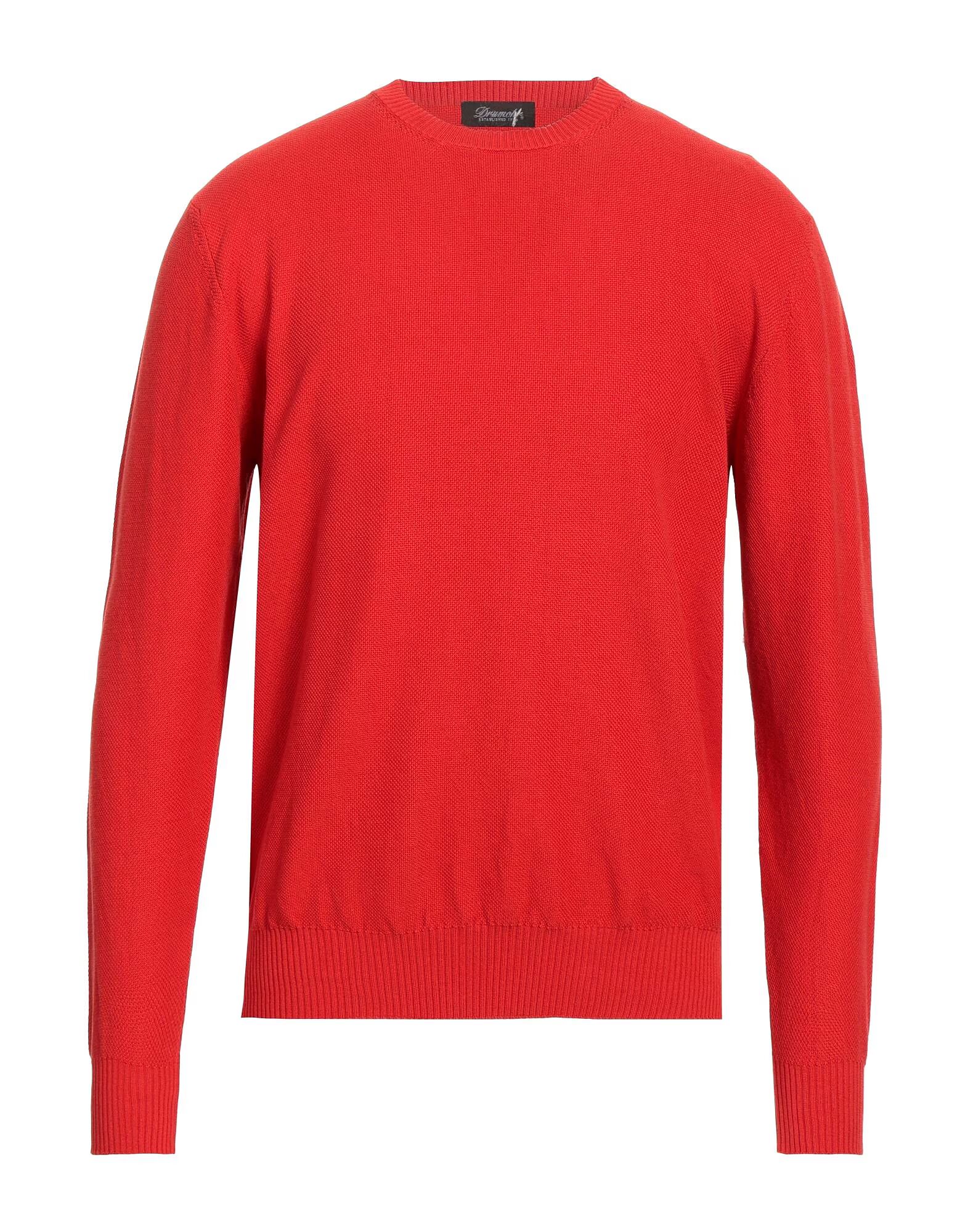 

Свитер Drumohr, томатно-красный