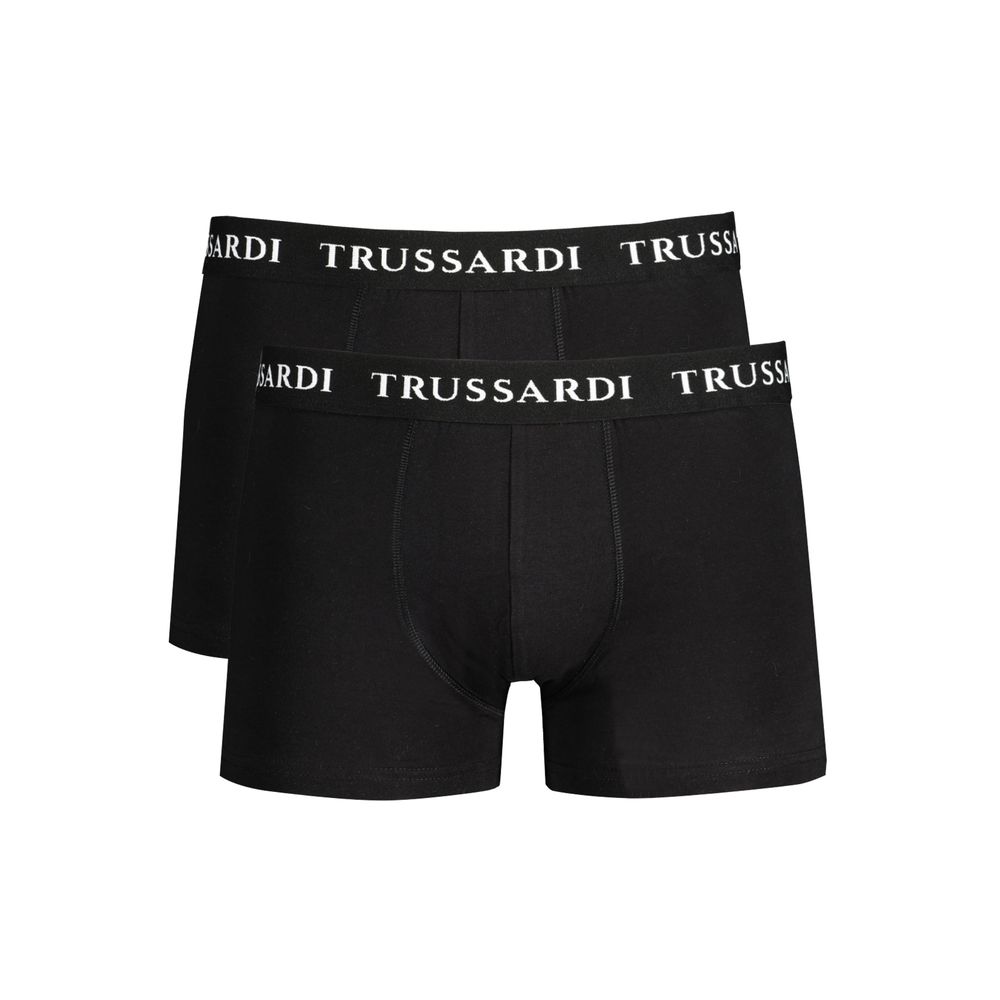 

Черное хлопковое нижнее белье Trussardi
