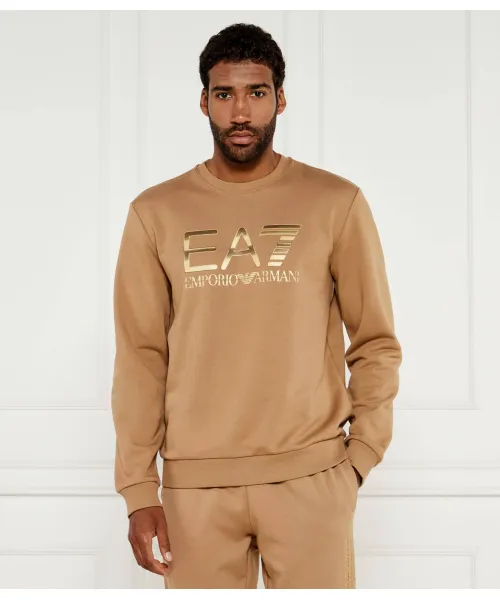 

Толстовка Regular fit Ea7, коричневый