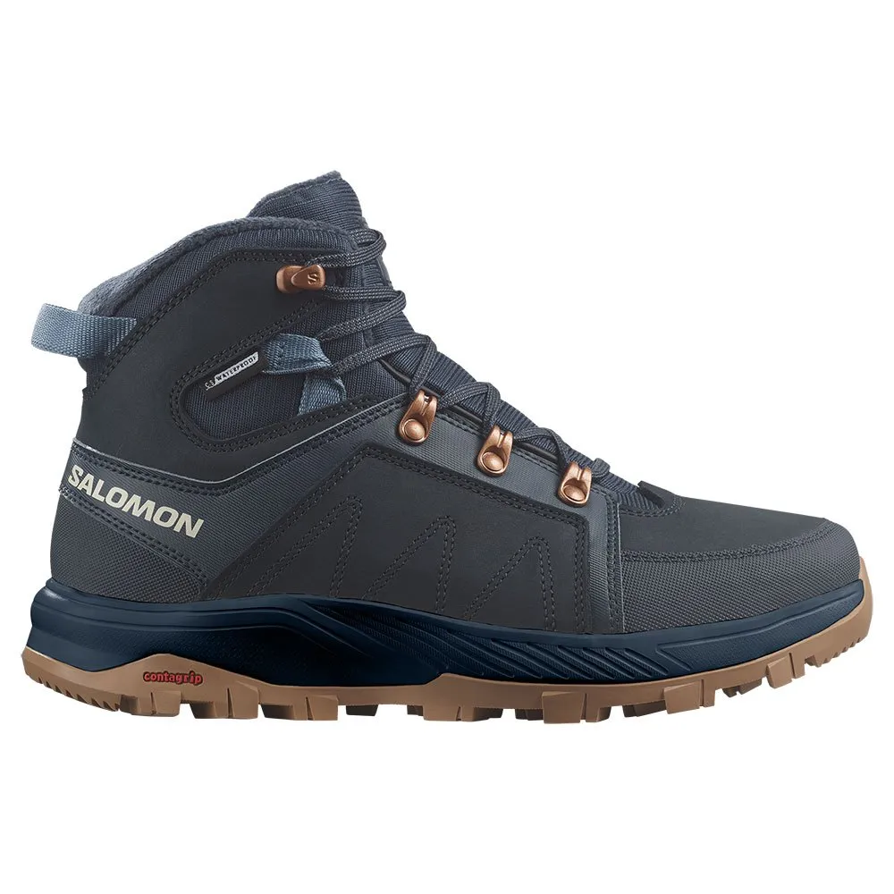 

Треккинговые ботинки Salomon Outchill Thinsulate Clima WP, серый
