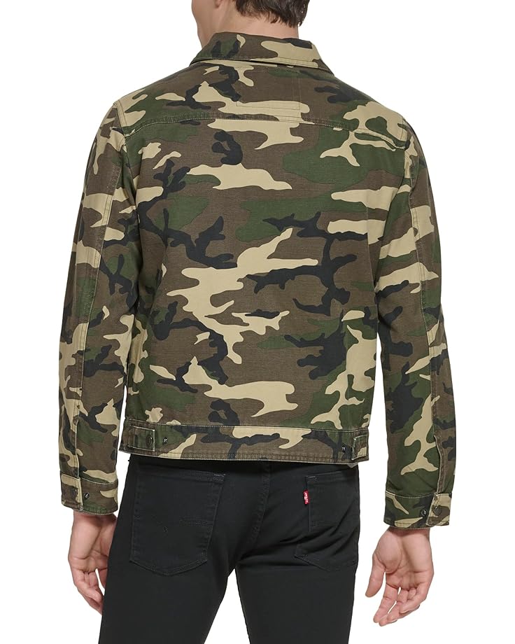 

Куртка Levi's Cotton Utility Jacket, цвет Camo