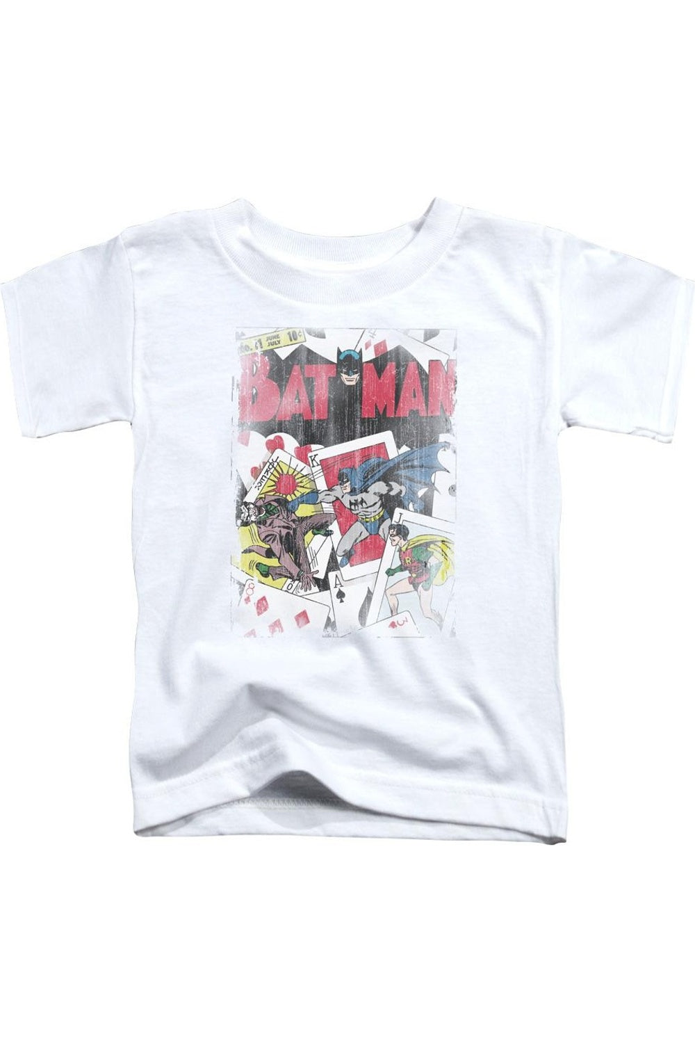 

Футболка DC Comics Number 11 с эффектом поношенности Gildan, белый