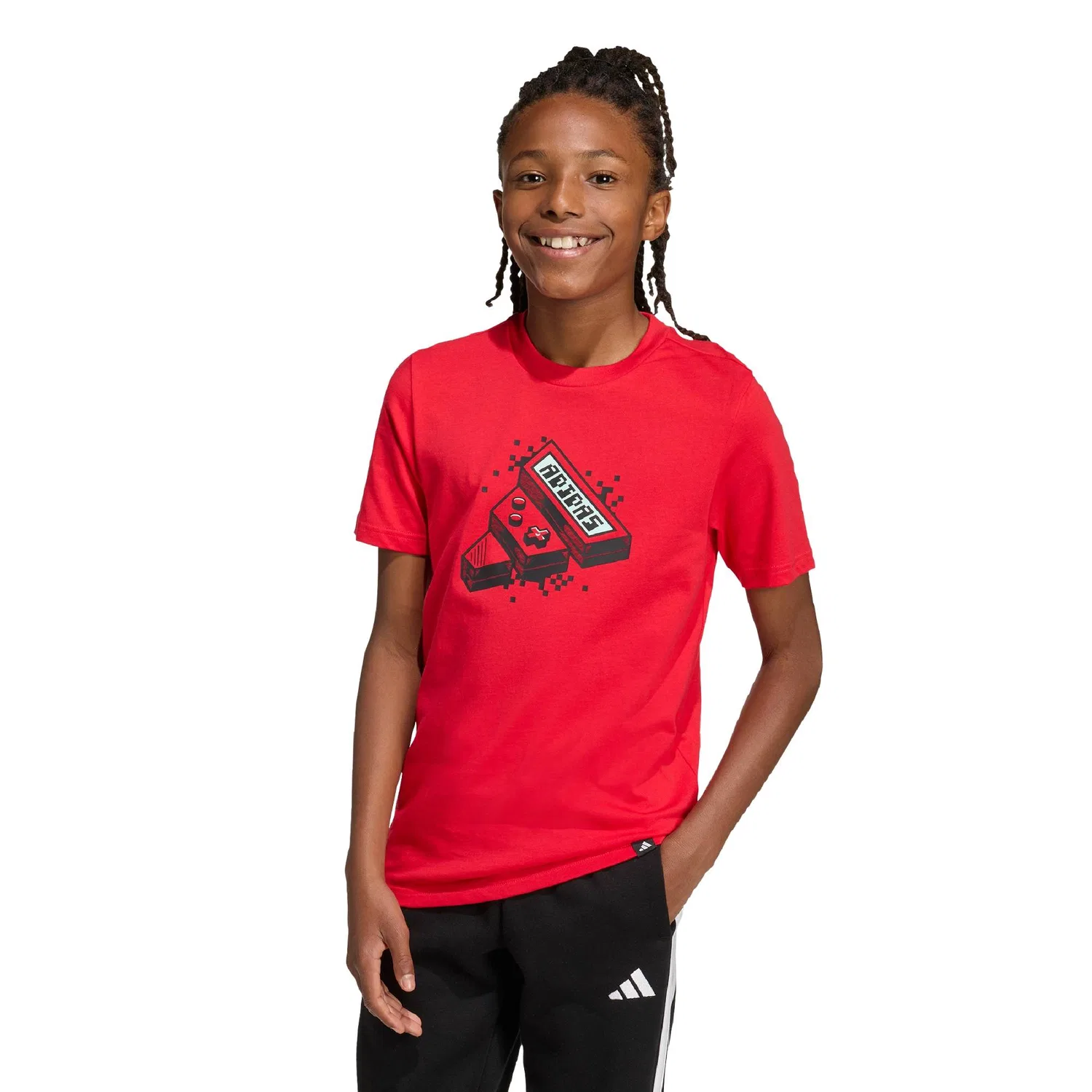 Футболка детская игровая, Graphic Junior Adidas — фото 4