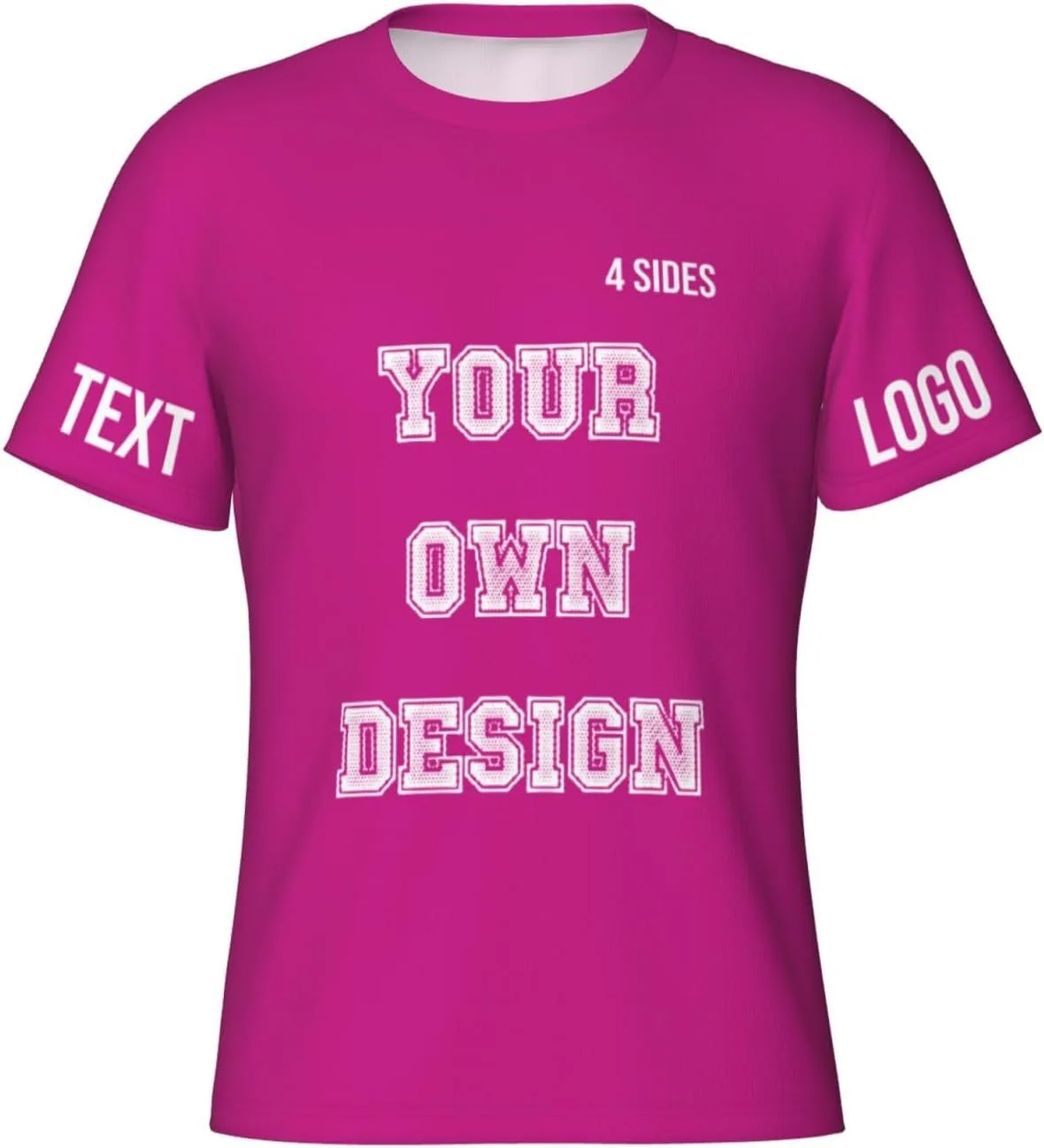 

Футболка с принтом и логотипом