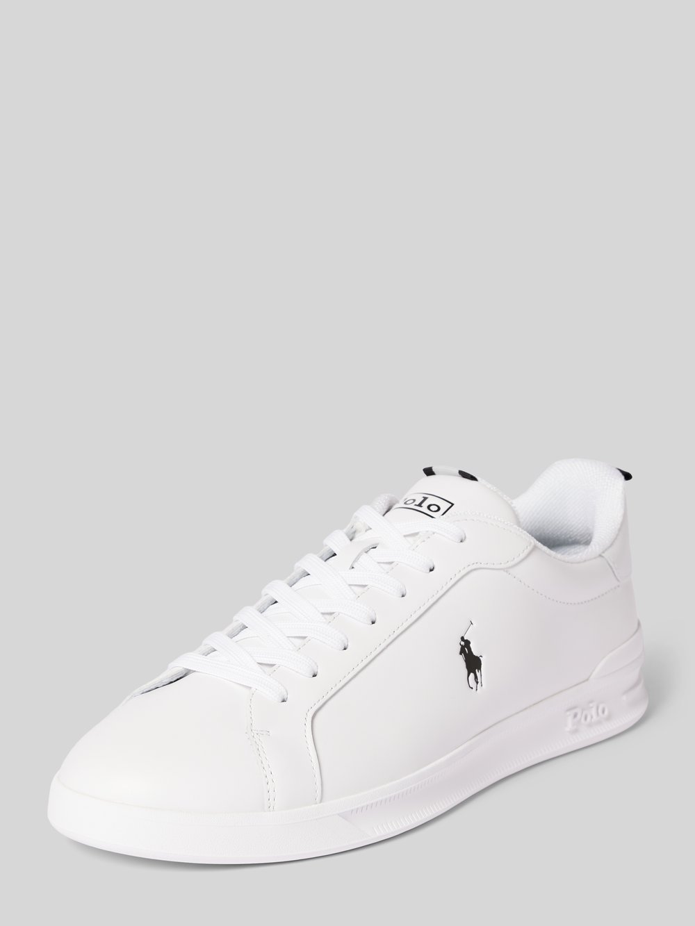 

Кожаные кроссовки с этикеткой Polo Ralph Lauren, белый