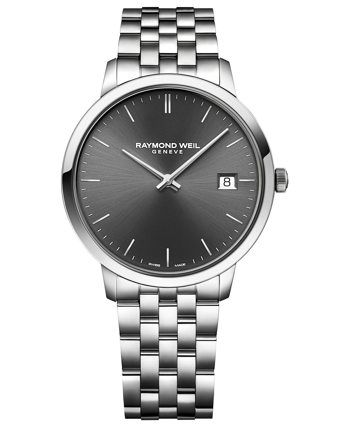 

Мужские швейцарские часы Toccata с браслетом из нержавеющей стали, 42 мм Raymond Weil