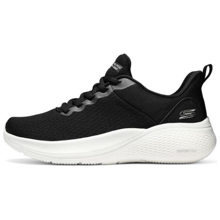 

Кроссовки женские с низким верхом, черные/белые Skechers