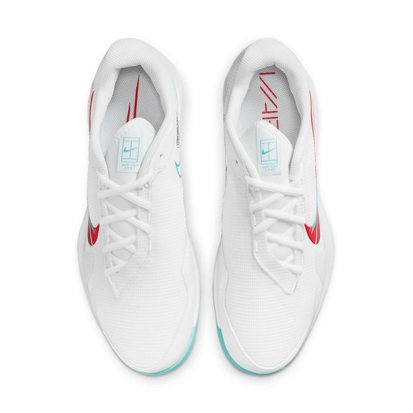 Кроссовки court air zoom vapor pro 'white washed teal' Nike, белый — фото 4