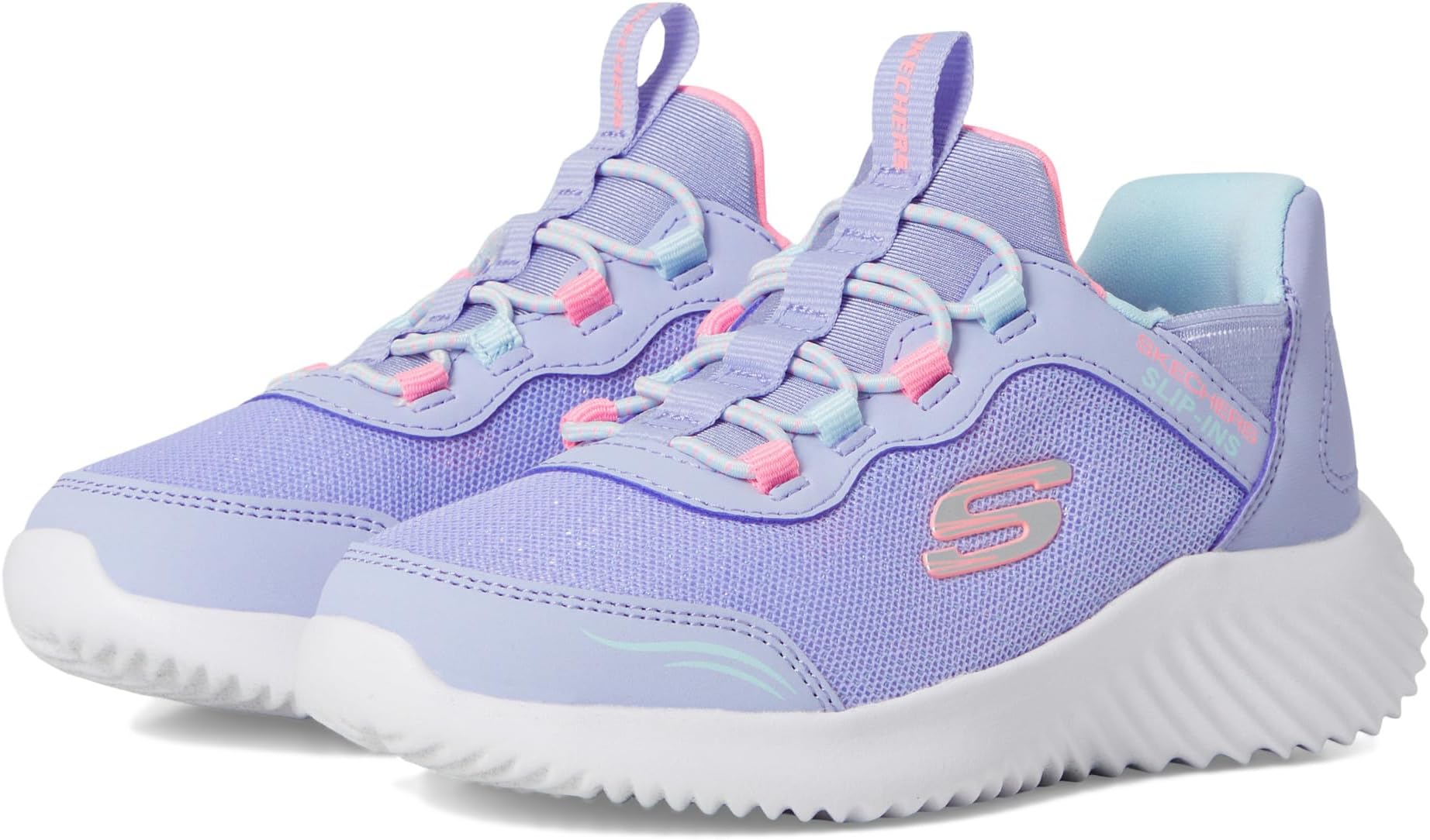 

Кроссовки SKECHERS KIDS Women's Skechers Hands Free Slip-Ins, Bounder - Simple Cute 303585L, Lavendar