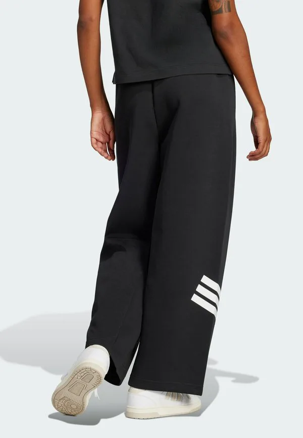 Спортивные штаны future icon с тремя полосками, открытым подолом и свободным кроем. Adidas Sportswear, Black — фото 2