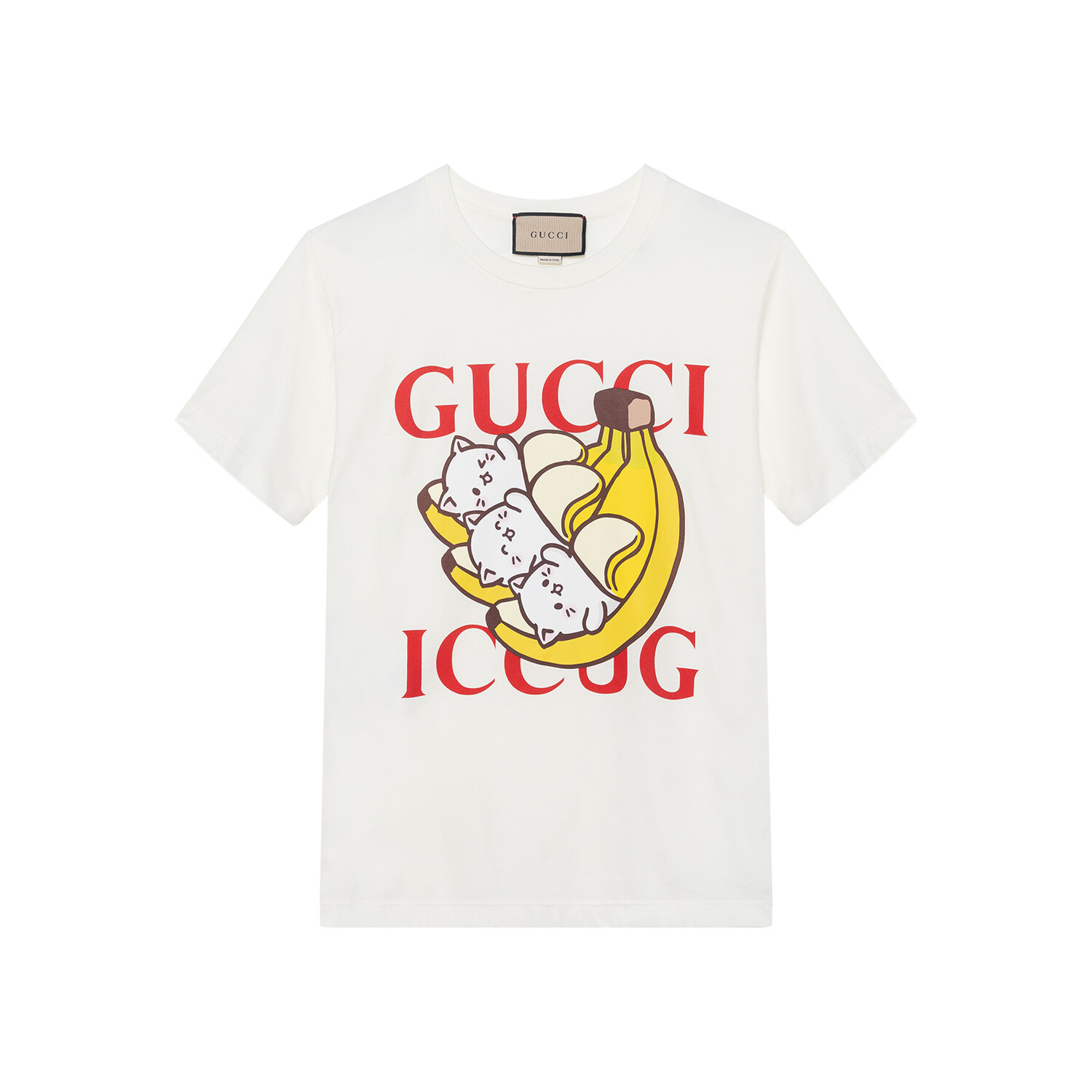

Футболка женская Gucci x Bananya, белый