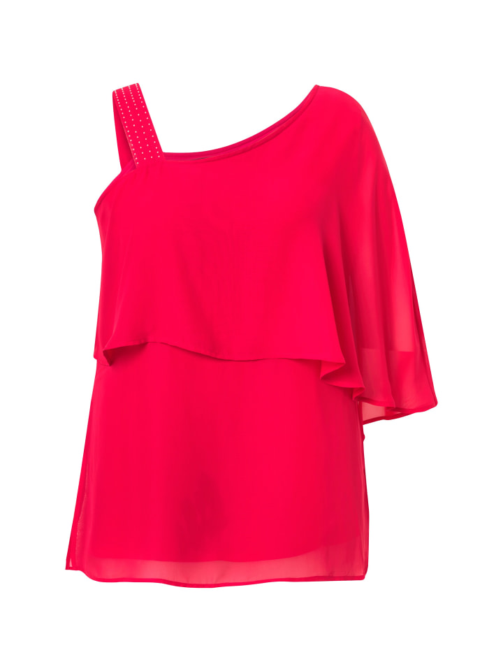 

Блузка Ulla Popken, цвет magenta