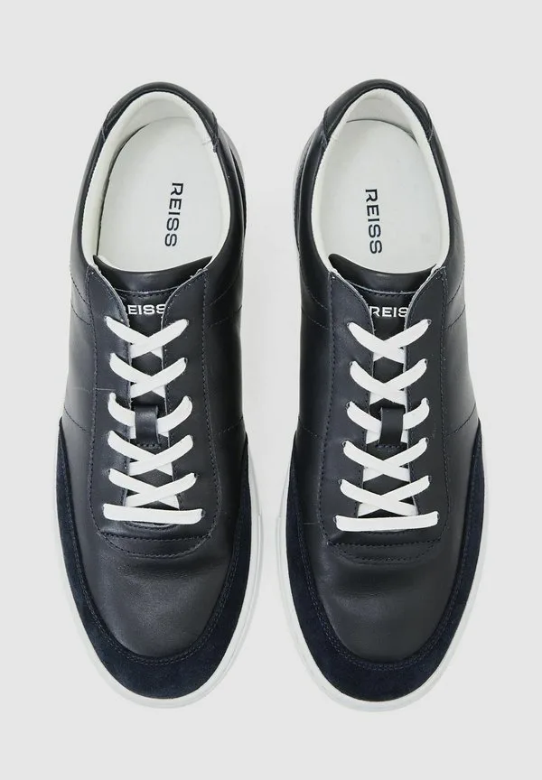 Кроссовки finton bondedlowtop стандартного кроя Reiss, Dark Navy — фото 3