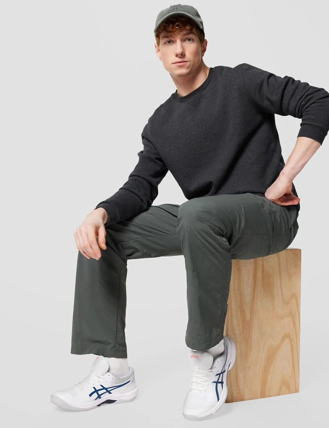 Кроссовки ASICS Beyond FF для мужчин, белый/синий — фото 2