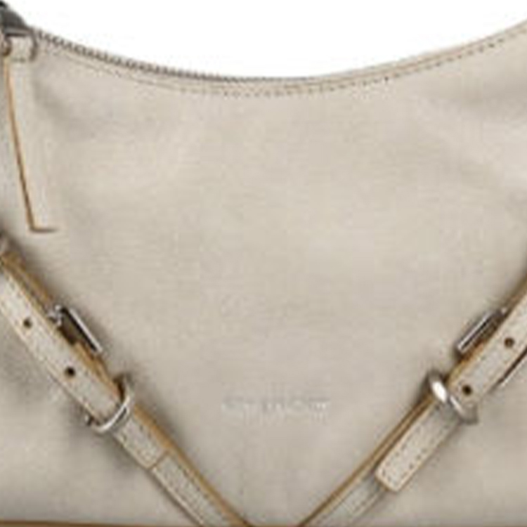 

Сумка через плечо из телячьей кожи Givenchy женская серая