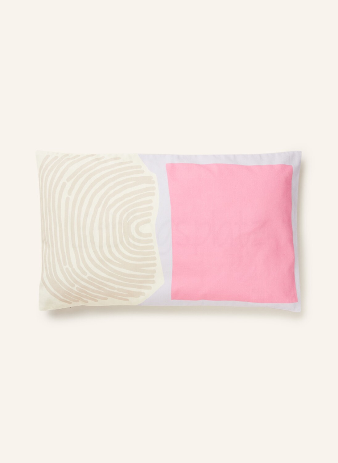 

Декоративная подушка Eb Home ABSTRACT, 30x50 см, цвет ecru/rosa/helllila