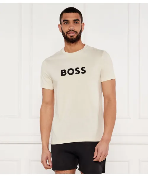 

Футболка Relaxed fit Boss, бежевый