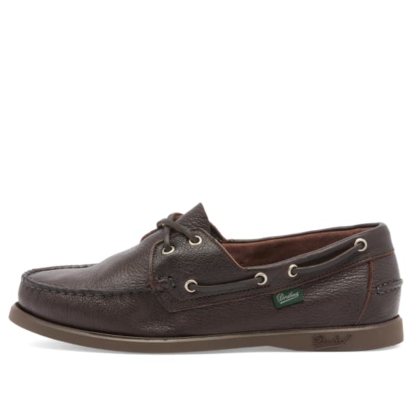 Туфли-Лодочки из кожи Barth Paraboot, коричневый