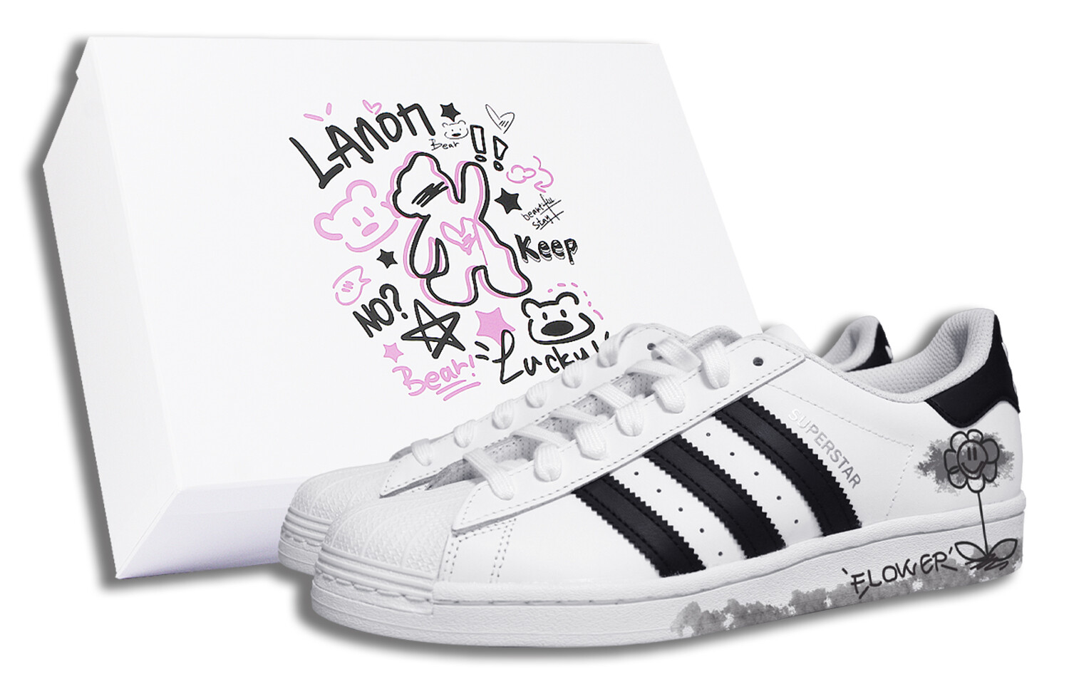 

Кроссовки adidas originals Skateboarding Shoes Unisex Low-top Black/white, черный/белый