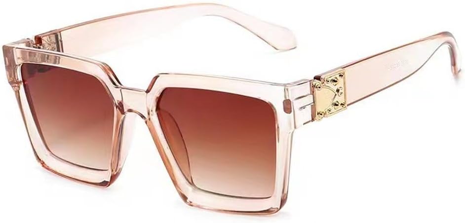 

Винтажные солнцезащитные очки в крупной оправе для женщин, модные солнцезащитные очки для мужчин, очки для вождения на открытом воздухе, защита от ультрафиолета UV400 HYYZZC, A4