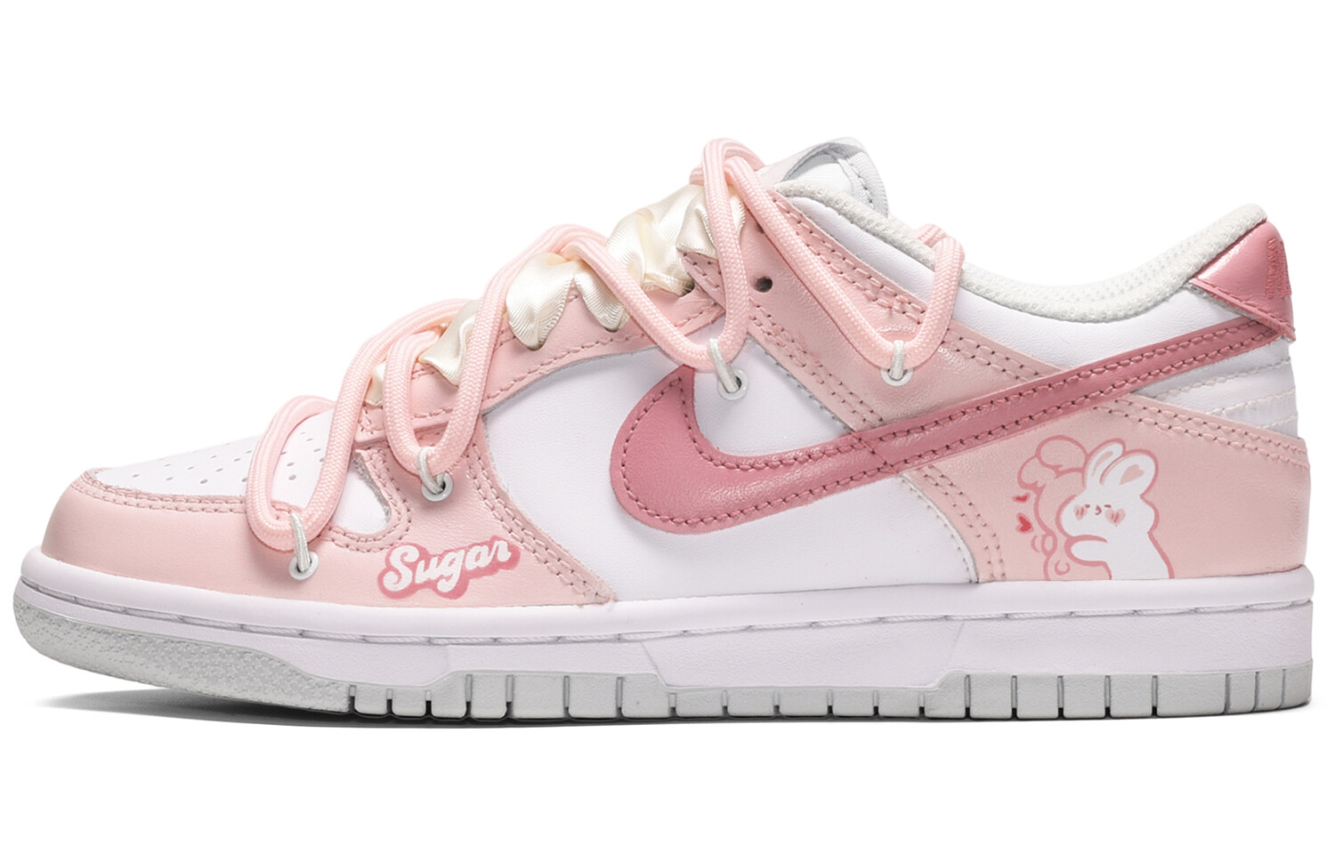 

Кроссовки Nike Dunk, розовый/белый
