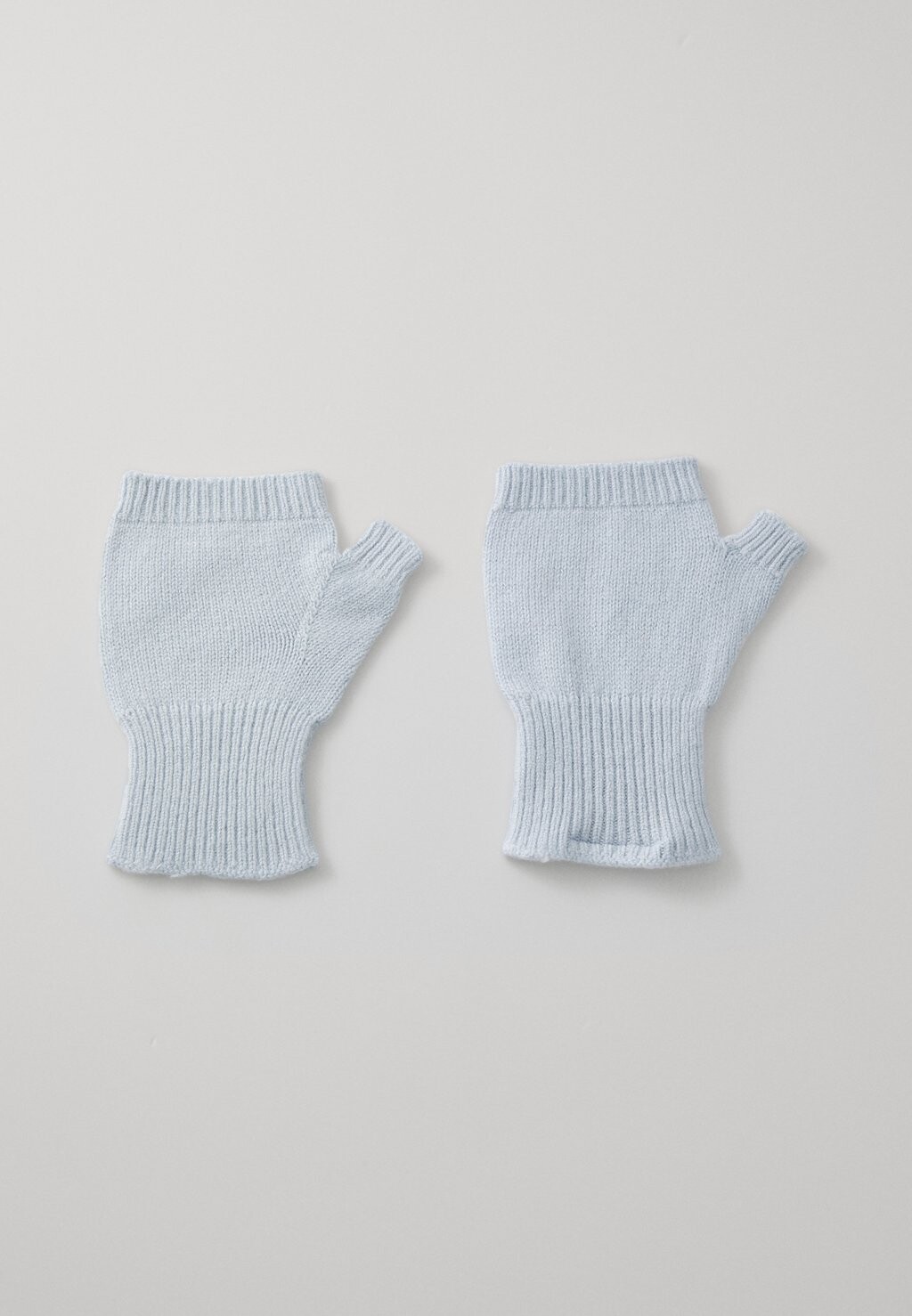 

Перчатки без пальцев MINI WRIST WARMERS KNITID, светло-голубой