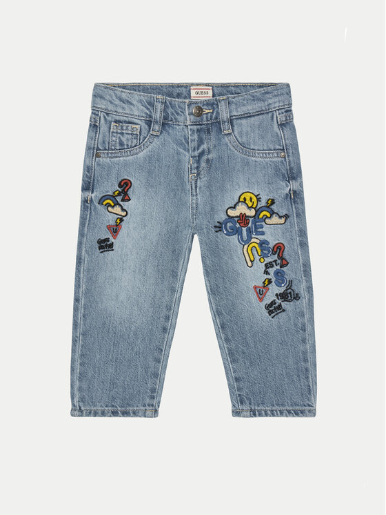 

Джинсы свободного кроя N5GA05 D45E0 Guess, синий