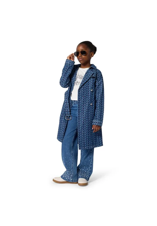 Топ с длинными рукавами Michael Kors Kids, Offwhite