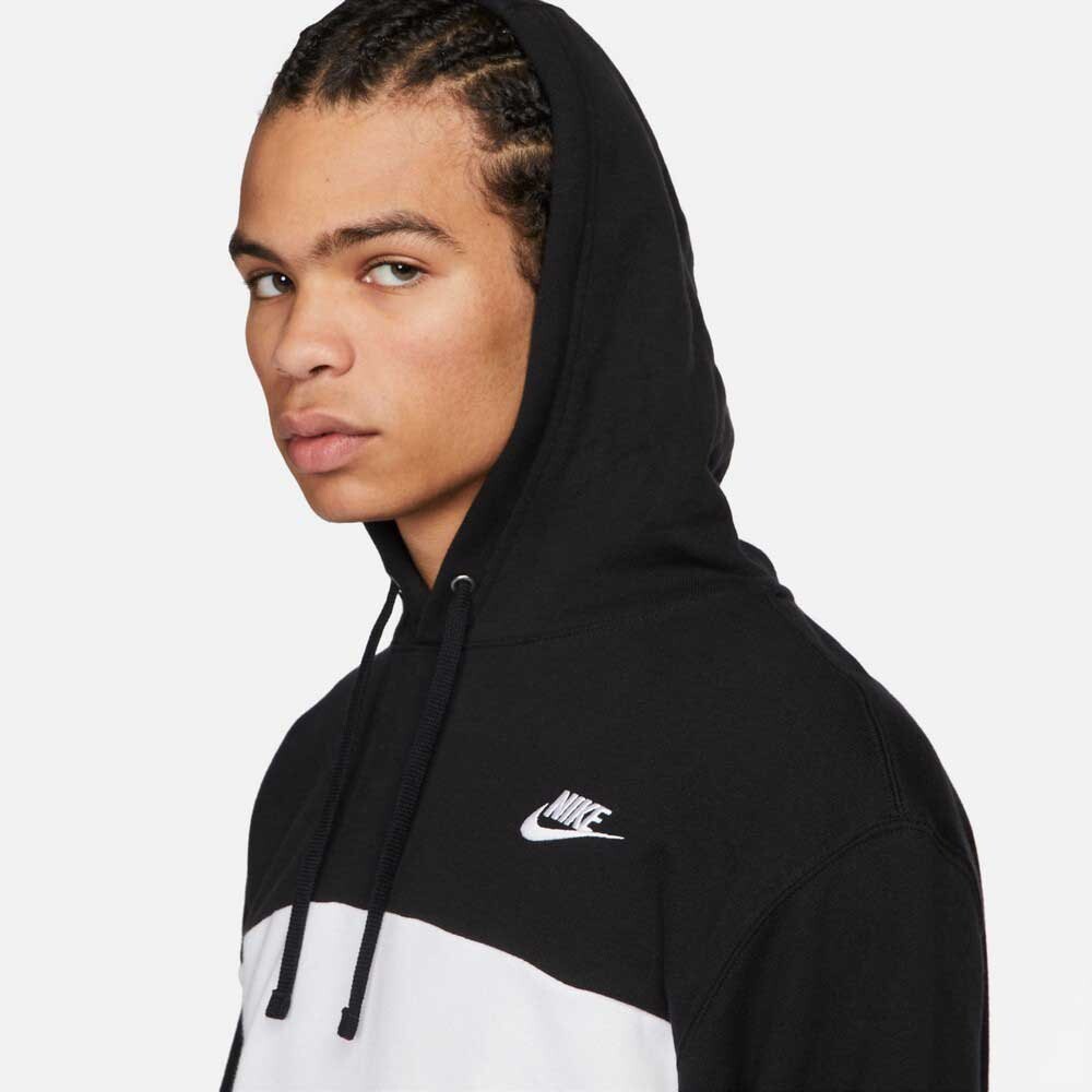 Худи Nike Club French Terry, черный — фото 4