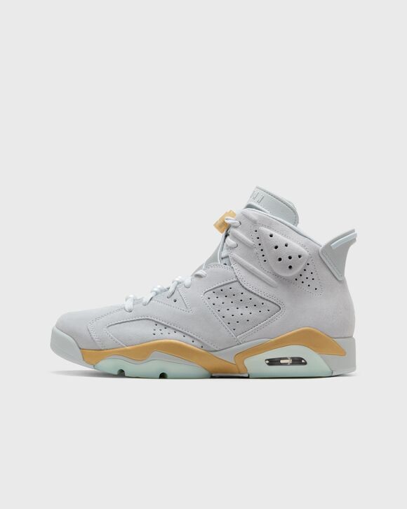 

Кроссовки Jordan Air Jordan 6 Retro "Pearl", цвет pure platinum/glacier blue-metallic
