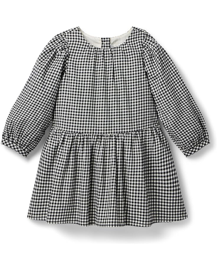 

Платье Janie and Jack Check Dress, черный