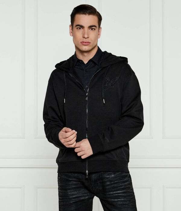 

Свитер Regular fit Armani Exchange, черный