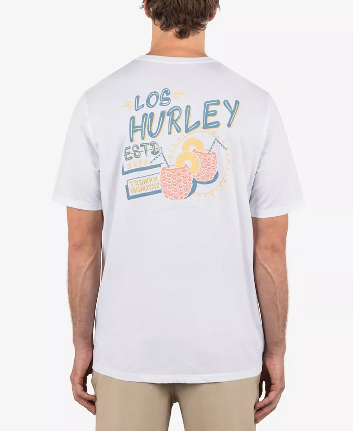 

Мужская футболка с коротким рукавом Pina Express Hurley, белый