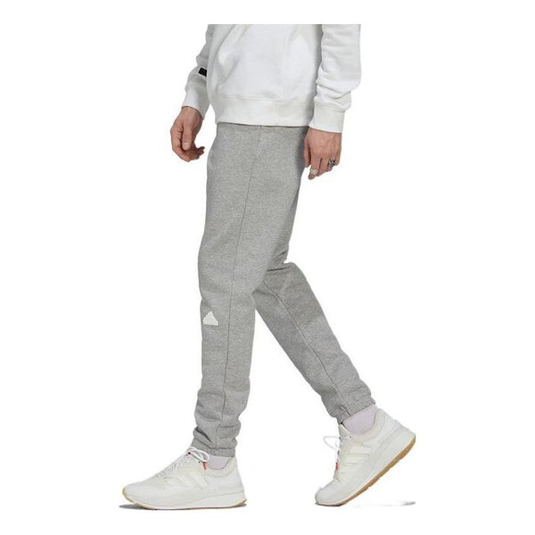 

Спортивные штаны Men's adidas New Fl Pants Solid Color Small Logo Label Bundle Feet Sports Pants/Trousers/Joggers Gray, серый