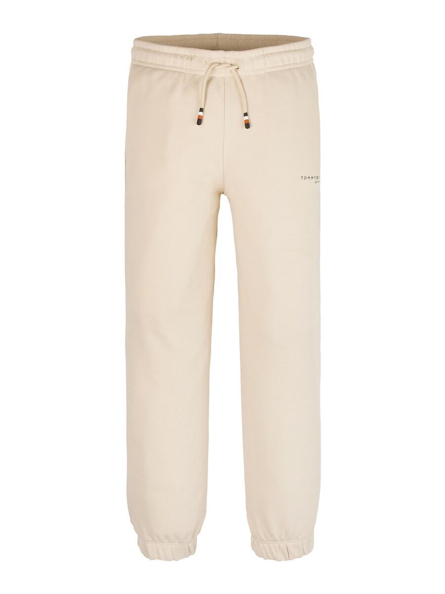 

Зауженные брюки TOMMY HILFIGER, кремовый