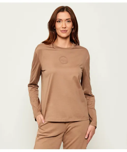 

Блузка «Улыбка» Regular fit Mm, коричневый