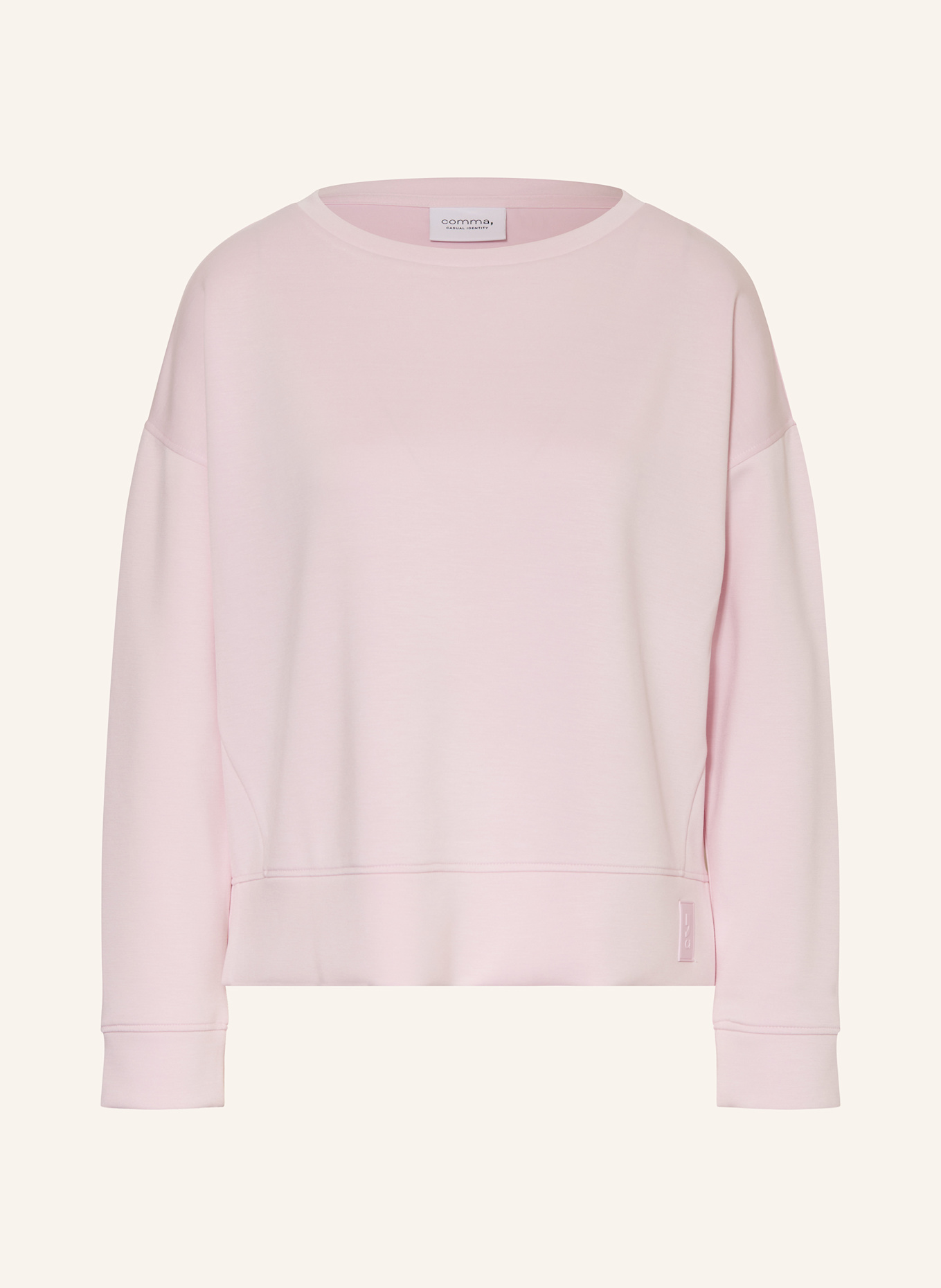 

Толстовка Comma Casual Identity, розовый