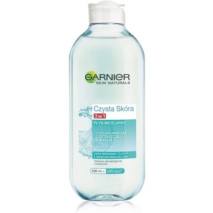 

Мицеллярная жидкость Pure Skin 3-в-1, 400 мл, Garnier