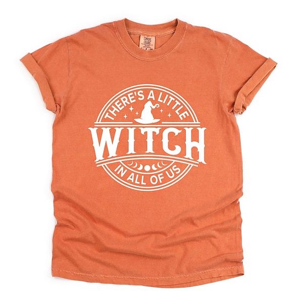 

Футболка с принтом A little witch in all of us Simply Sage Market, Yam, Зеленый, Футболка с принтом A little witch in all of us Simply Sage Market, Yam