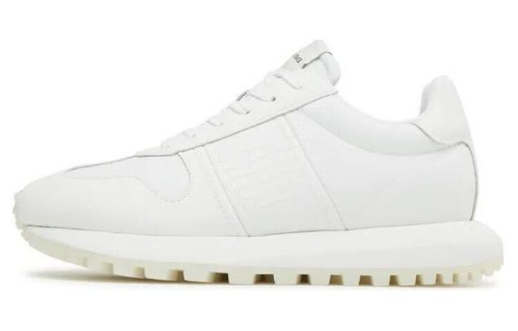 

Кроссовки EMPORIO ARMANI Lifestyle Shoes Men Low-top White, белый