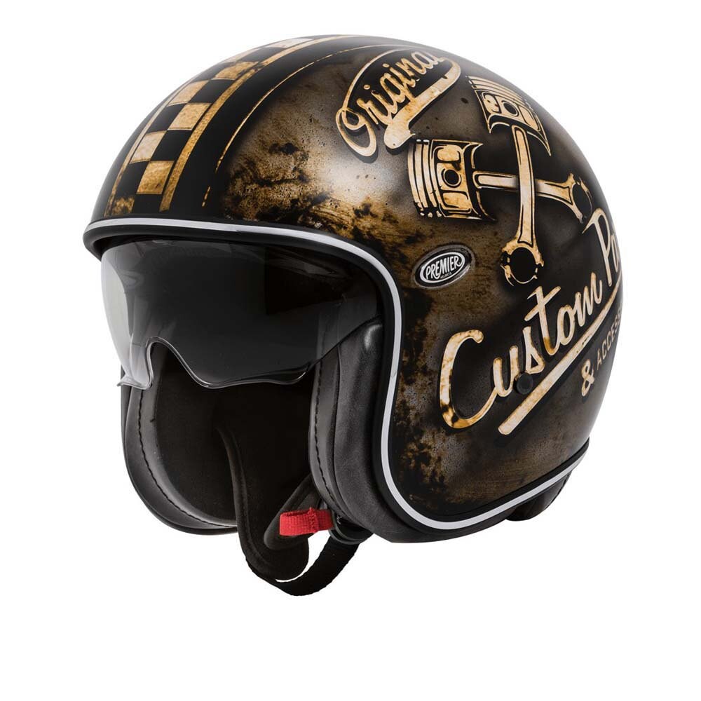 

Открытый шлем Premier Helmets 23 Vintage OP9 BM 22.06, золотой