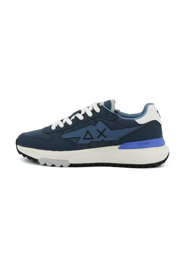 Кроссовки niki solid low Sun68, Navy Blue