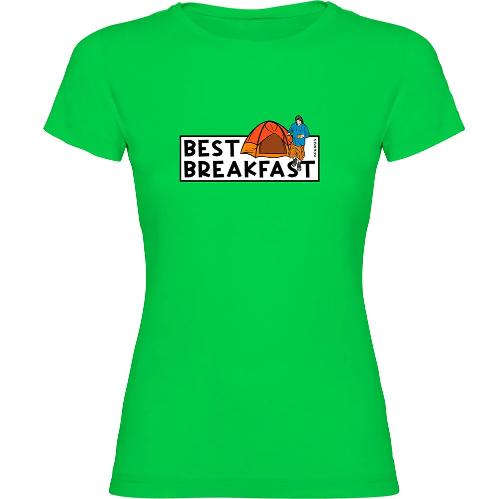 

Футболка с коротким рукавом Kruskis Best Breakfast, зеленый